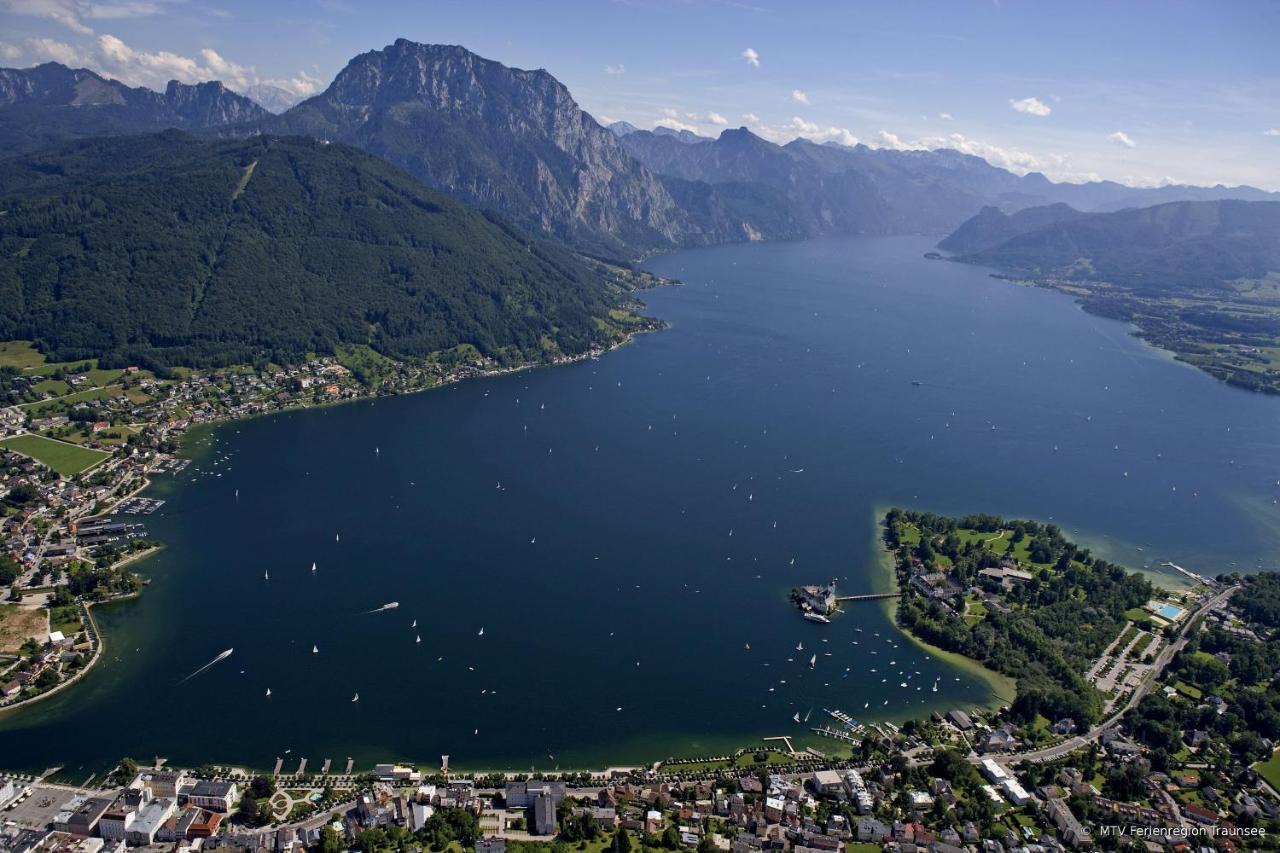 Zimmervermietung Fischer-Vroni-Am-See Gmunden Exterior foto